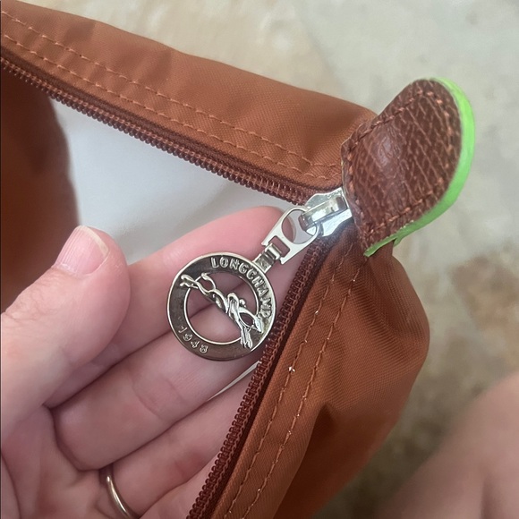 Longchamp Le Pilage Brown Tote Bag - Picture 4 of 4